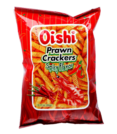Oishi Prawn Crackers - Spicy 90 g