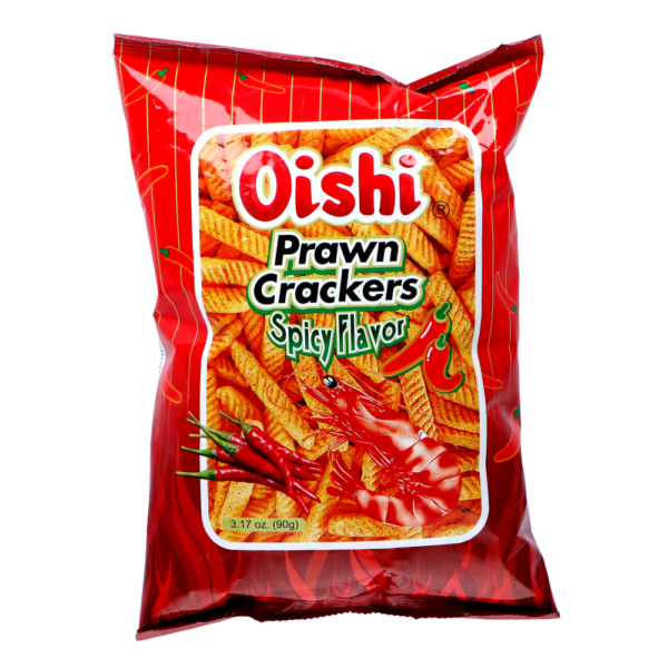 Oishi Prawn Crackers - Spicy 90 g