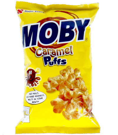 Nutri Snack Moby - Caramel Puffs 60 g