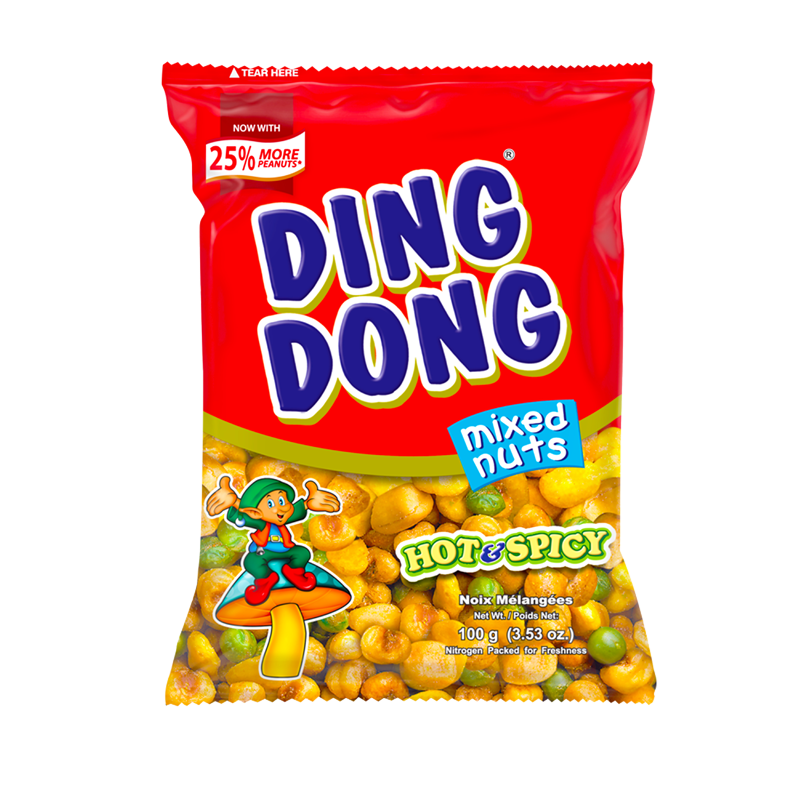 Ding Dong Super Mix Hot Spicy 100 g