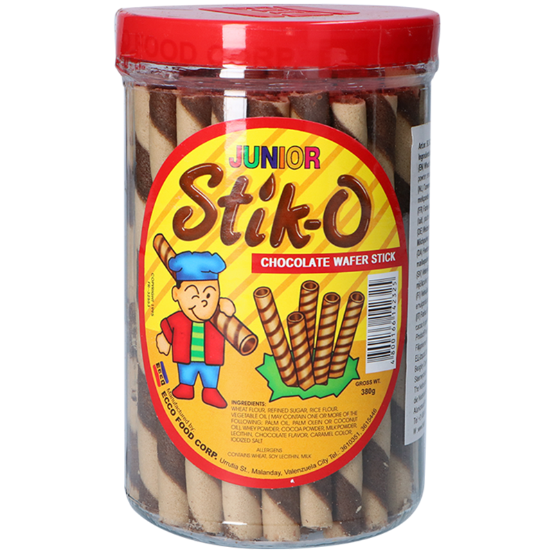 Stik-O Wafer Sticks - Chocolate 380 g