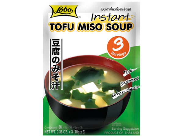 Lobo Instant Tofu Miso Soup 30 g