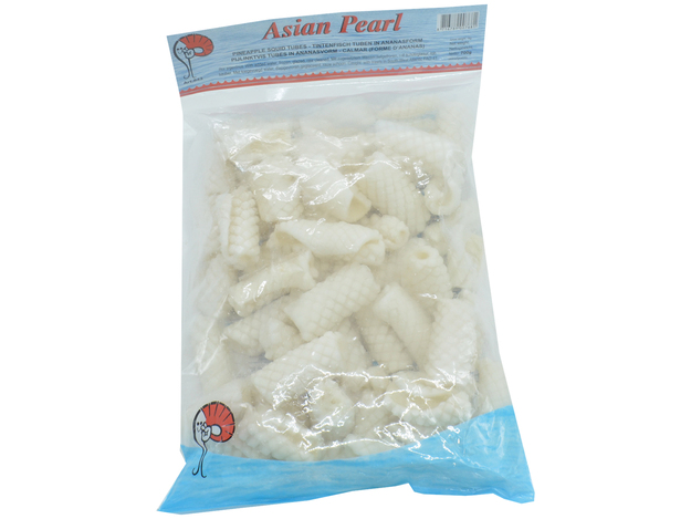 Squid Tubes Pineapple Form4/6 IQF 30% 1 kg