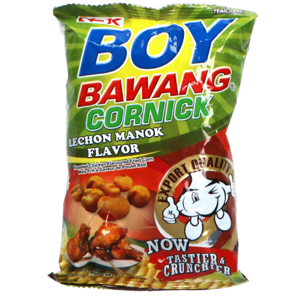 Boy Bawang Maïssnacks met geroosterde kipsmaak 90 g