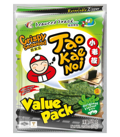 Taokaenoi Zeewiersnack knapperig 59 g