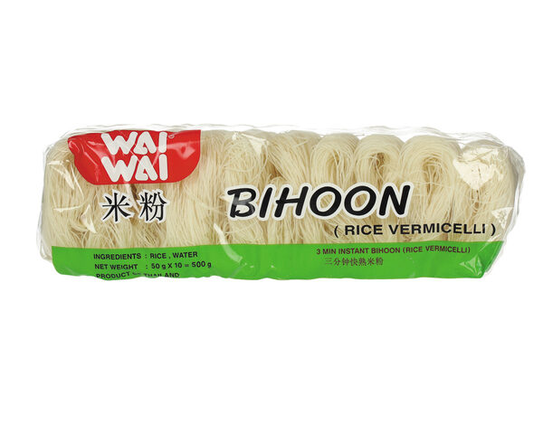 Wai Wai Bihoon Rijstvermicelli 500 g