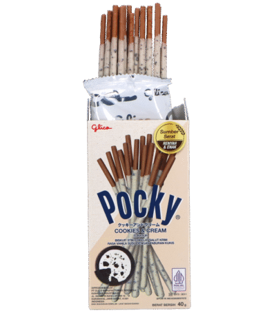 Glico Pocky Cookies & Cream Flavor 40 g
