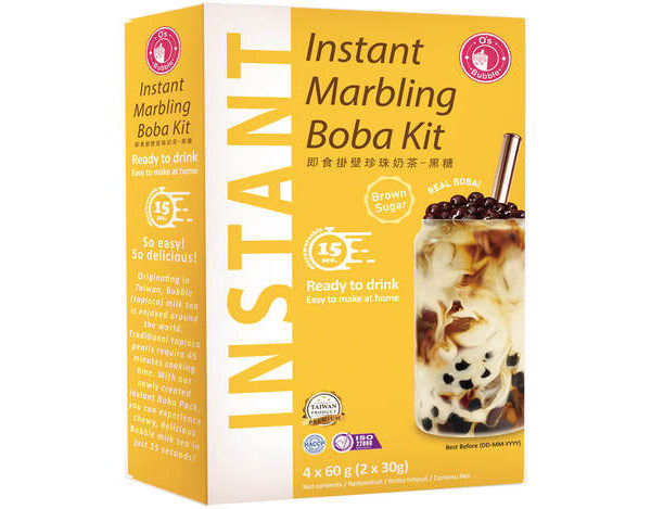 O's bubble Instant Boba Bruine Suiker 240 g