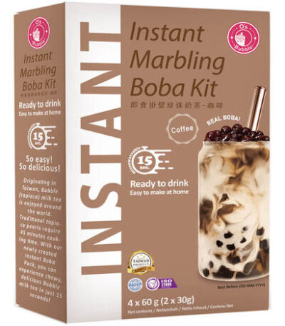 O's bubble Instant Boba Koffie 240 g