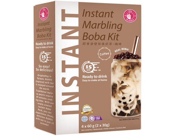 O's bubble Instant Boba Koffie 240 g