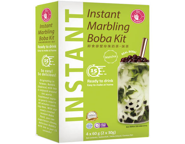O's bubble Instant Boba Matcha 240 g