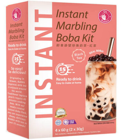 O's bubble Instant Boba Zwarte Thee 240 g