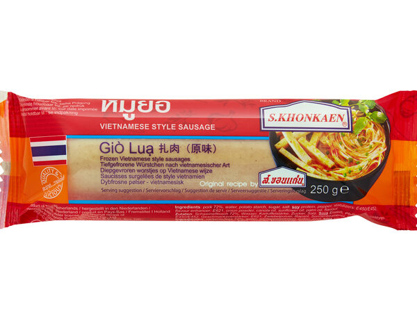 S.Khonkaen Worst op Vietnamese Wijze GiÒ Lua 250 g