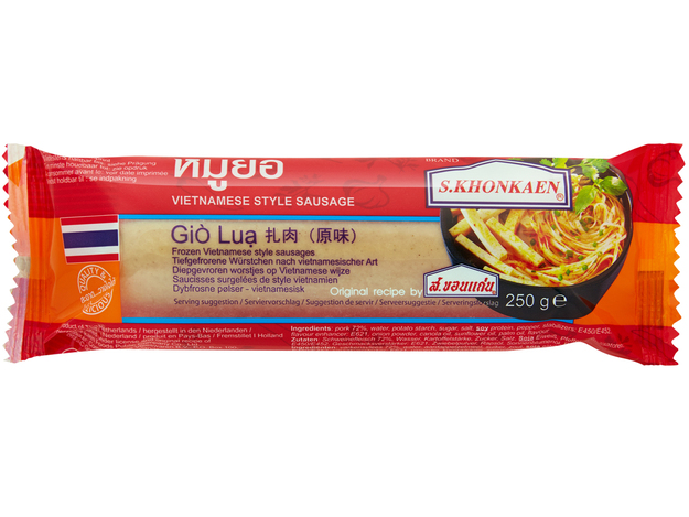 S.Khonkaen Worst op Vietnamese Wijze GiÒ Lua 250 g