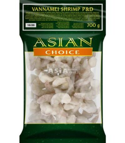 Asian Choice Vannamei Shrimp P&D 16/20 700 g netto