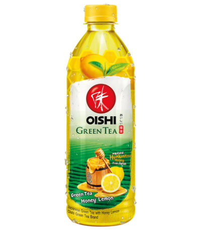 Oishi Groene Thee Honing-Citroen 500 ml