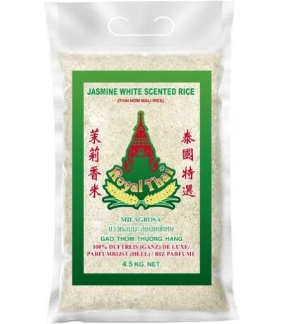 Royal Thai Jasmine Langkorrelrijst 4,5 kg