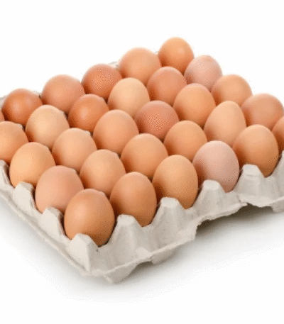 Kooi eieren Bruin M in folie verpakt 1x30