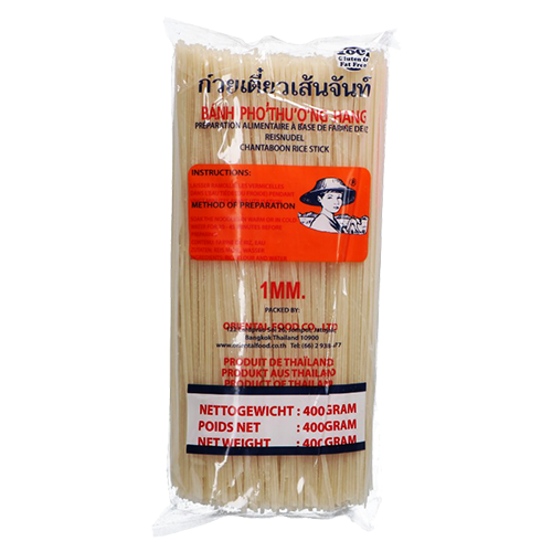 Farmer Brand Rijststicks noodels 1 mm (S) Recht 30x400G per doos